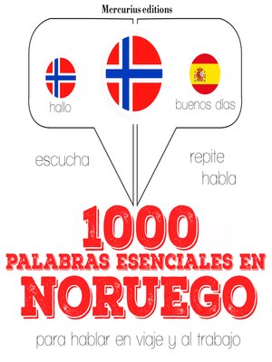 cover image of 1000 palabras esenciales en noruego